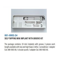 Mini Orthodontic Implant Kit w/Groove 30 pcs