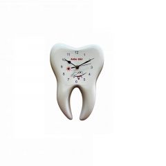 Tooth-Shaped Wall Clock