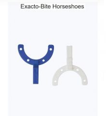 Exacto-Bite Horseshoes White 4mm