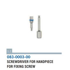 Screwdriver for Handpiece for Fixing Screw
